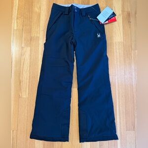 Spyder Midnight Black Snow Pants